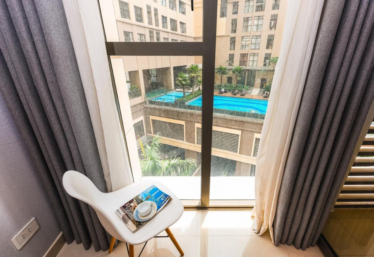 הו צ'י מין סיטי April Apartment מראה חיצוני תמונה