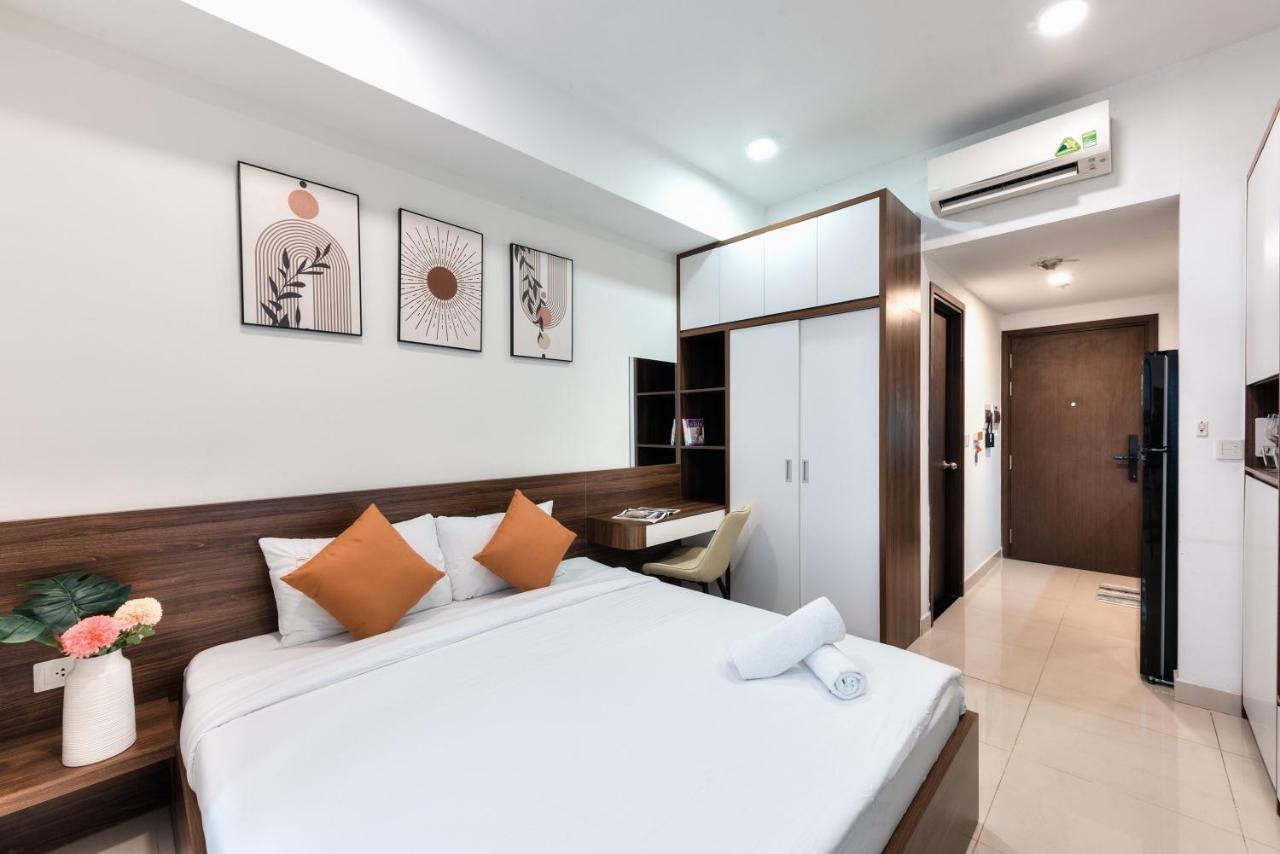 הו צ'י מין סיטי April Apartment מראה חיצוני תמונה