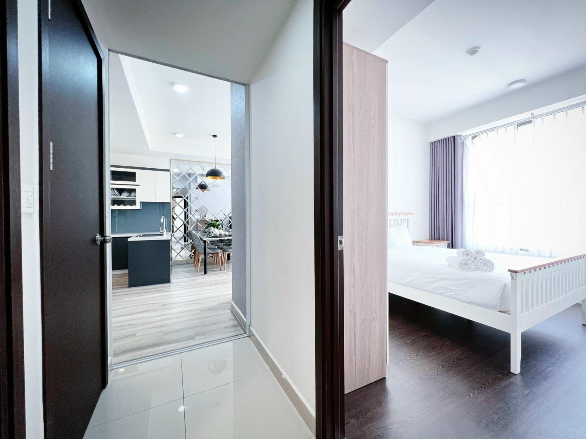הו צ'י מין סיטי April Apartment מראה חיצוני תמונה