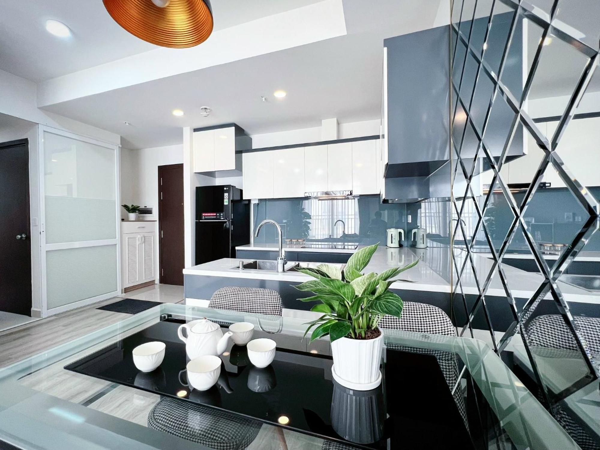 הו צ'י מין סיטי April Apartment מראה חיצוני תמונה