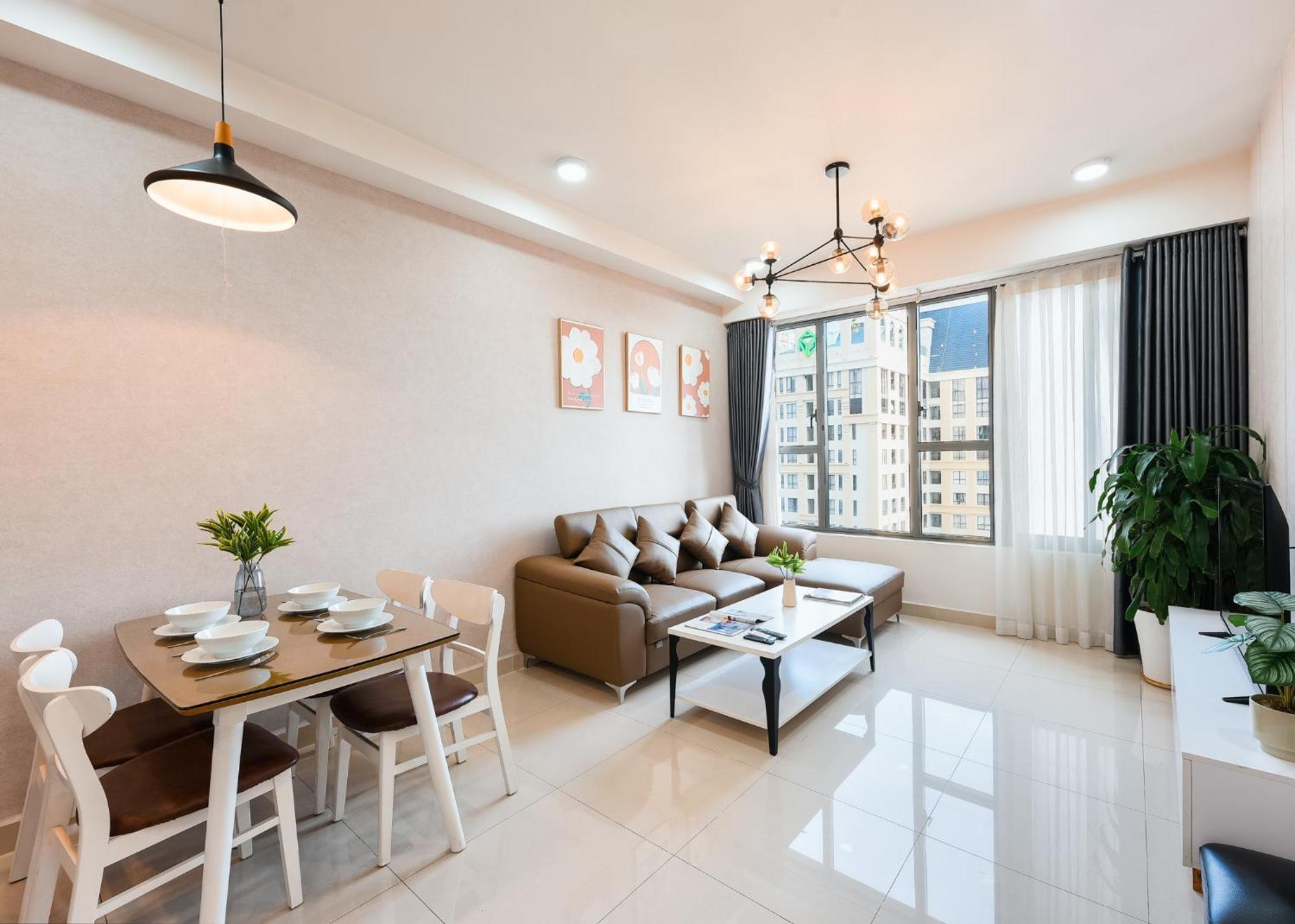 הו צ'י מין סיטי April Apartment מראה חיצוני תמונה