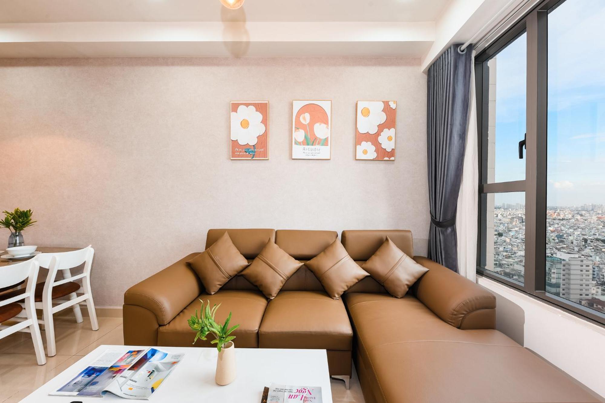 הו צ'י מין סיטי April Apartment מראה חיצוני תמונה