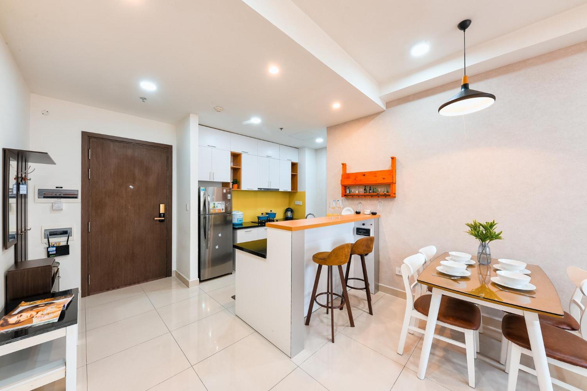 הו צ'י מין סיטי April Apartment מראה חיצוני תמונה