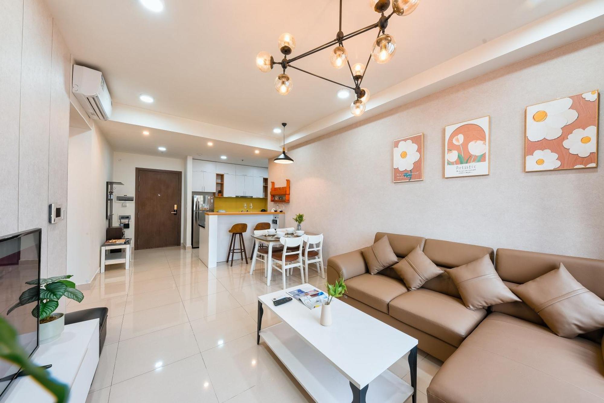 הו צ'י מין סיטי April Apartment מראה חיצוני תמונה