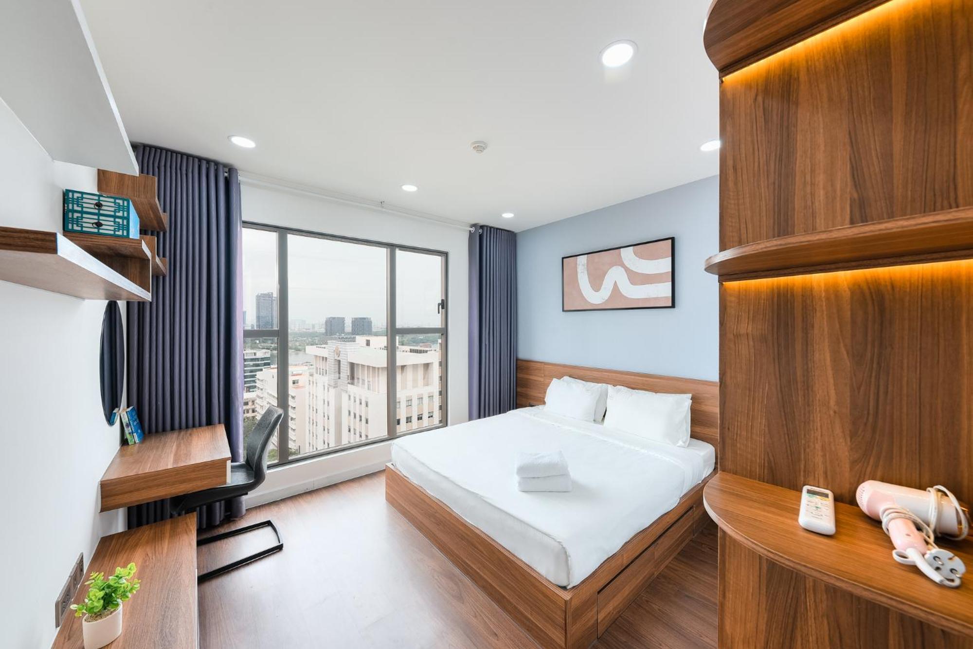 הו צ'י מין סיטי April Apartment מראה חיצוני תמונה